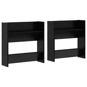 vidaXL Mobile per scarpe 2 pz 60 x 18 x 60 cm Legno ingegnerizzato