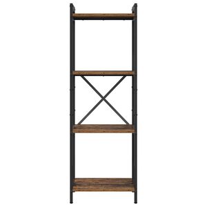 vidaXL Libreria Legno vecchio 40 x 30 x 119 cm Legno multistrato