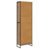 vidaXL Armadio per Libri 2 pcs Rovere Artigianale 80 x 30 x 155 cm