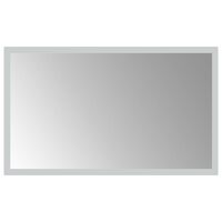 vidaXL Specchio da Bagno con Luci LED 30x50 cm