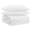 vidaXL Set di Piumoni con cuscino 3 pz Bianco Piuma d'anatra