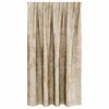 vidaXL Tende in Velluto con tende 2 pcs Crema 140 x 140 cm Velluto