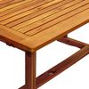 vidaXL Set Pranzo da Giardino 7pz Legno Massello di Acacia e Textilene