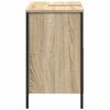 vidaXL Mobile Lavabo da Bagno Rovere Sonoma 60x34,5x60 cm