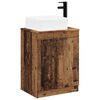 vidaXL Set di mobili per il bagno Legno antico Legno ingegnerizzato