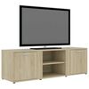 vidaXL Mobile Porta TV Rovere Sonoma 120x34x37 cm in Legno Multistrato