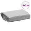 vidaXL Telone Grigio 5x7 m 650 g/m²