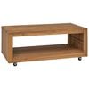 vidaXL Tavolino da Salotto 110x60x40 cm in Legno Massello di Teak