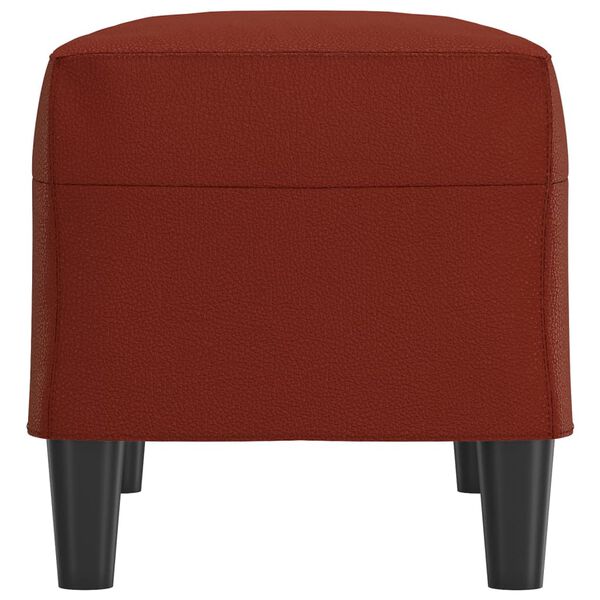 vidaXL Panca Rosso Vino 70x35x41 cm in Similpelle