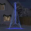 vidaXL Albero di Natale a LED 615 LED Blu 404,5 cm