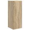 vidaXL Mobile TV da parete 30 x 31 x 80 cm Sonoma Legno ingegnerizzato