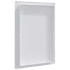 vidaXL Pannelli di Accesso 2 pcs Bianco 23 x 15 x 2 cm Plastica ABS