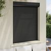 vidaXL Persiana a rullo Antracite 100 x 130 cm Alluminio e poliuretano