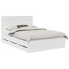 vidaXL Struttura del letto Bianco 160 x 200 cm Legno Ingegnerizzato