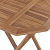 vidaXL Set da Pranzo per Giardino 3 pz in Legno Massello di Teak