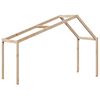vidaXL Tetto per Letto Bambini 213x85,5x144,5cm Legno Massello di Pino