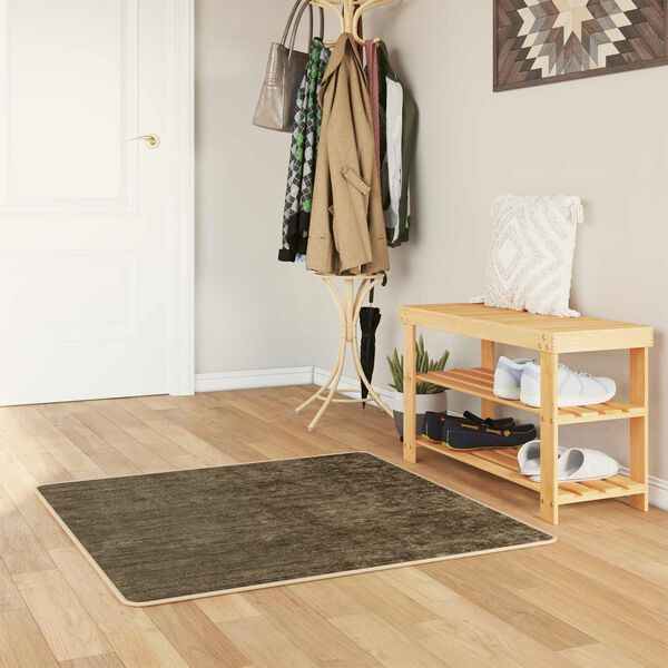 vidaXL Runner Tappeto MARSA Verde Foresta 100 x 100 cm