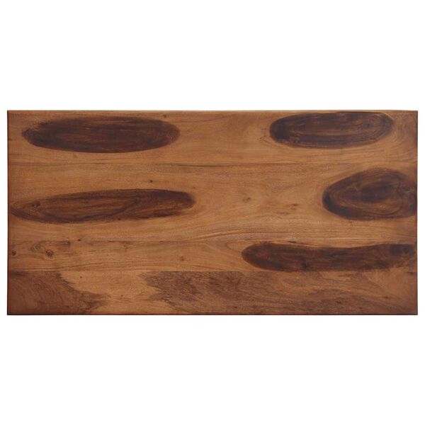 vidaXL Tavolo da Pranzo 120x60x77 cm in Legno Massello di Acacia