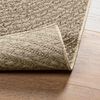 vidaXL Tappeto ZIZUR Beige 240x340 cm Aspetto Iuta Interni ed Esterni