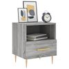 vidaXL Comodini 2 pz Grigio Sonoma 40x35x47,5 cm in Legno Multistrato