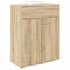 vidaXL Credenza Rovere Sonoma 60x30x75 cm in Legno Multistrato