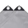 vidaXL Telone 650 g/m&sup2; 3x3 m Grigio