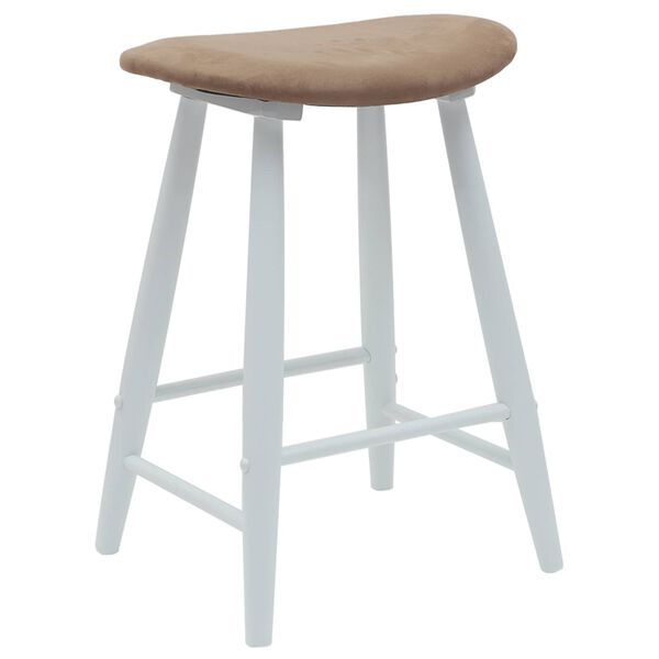 vidaXL Sedie da pranzo 2 pcs Bianco 46 x 37 x 63 cm