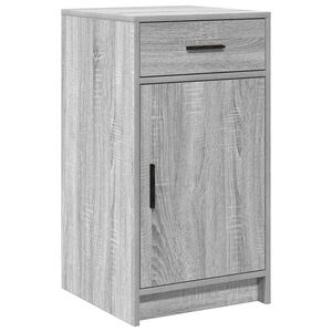 vidaXL Credenza Grigio sonoma 40 x 40.5 x 75 cm Legno multistrato