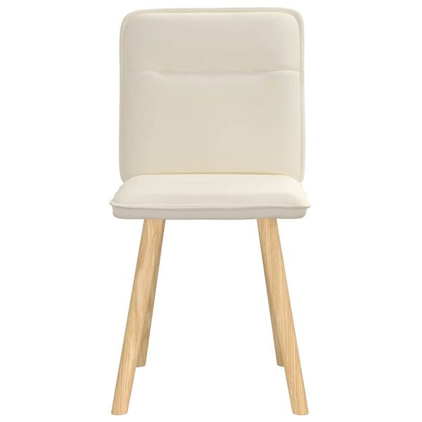 vidaXL Sedie da Pranzo 2 pz Lino