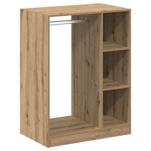 vidaXL Guardaroba Rovere Artigianale 77 x 48 x 102 cm