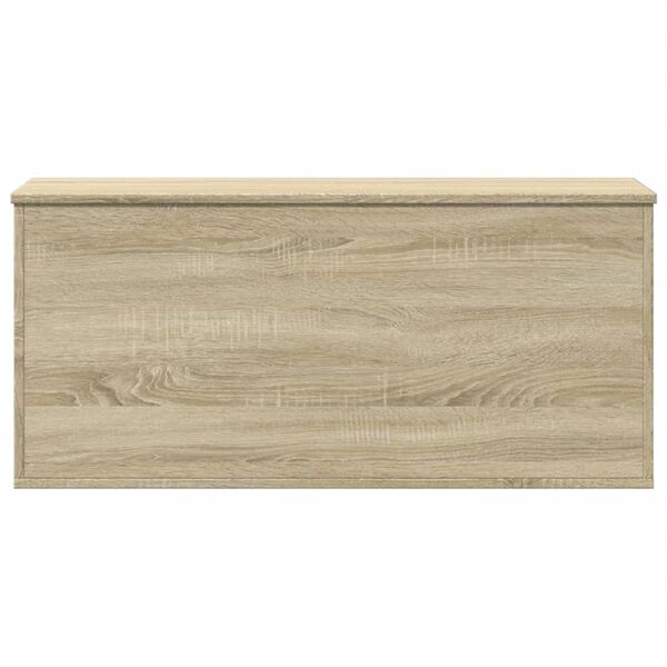 vidaXL Contenitore Rovere Sonoma 100x42x46 cm Legno Multistrato