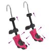 vidaXL Allargascarpe con Calzascarpe Rosa EU 34-40 in Plastica