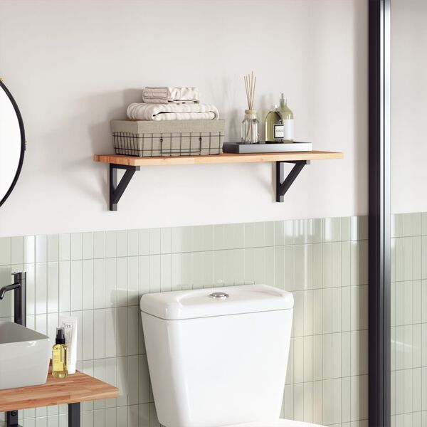 vidaXL Piano Tavolo Rettangolare 100x30x2 cm Legno Massello di Acacia