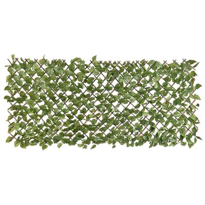 Nature Traliccio da Giardino con Alloro 90x180 cm Foglie Verdi