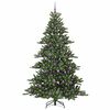 vidaXL Albero di Natale Artificiale con Rami Pieghevoli Verde 210 cm