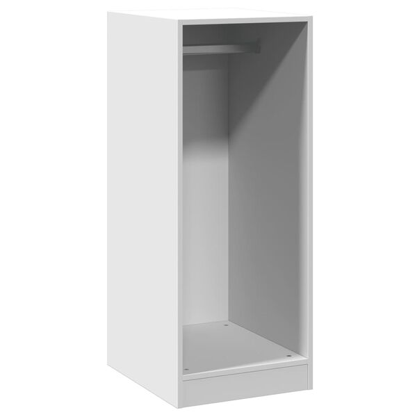 vidaXL Armadio Bianco 48x41x102 cm in Legno Multistrato