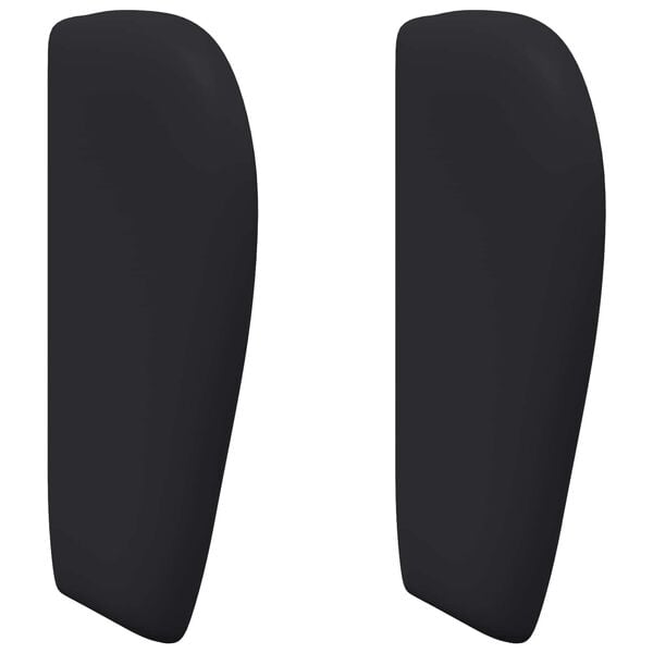 vidaXL Orecchia della Testata Nero 40 x 23 x 6 cm PVC