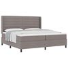 vidaXL Letto a molle con cuscino Talpa 200 x 200 cm Tessuto
