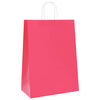 vidaXL Sacchetti di Carta 50 pz con Manici Rosa 32x17x44 cm