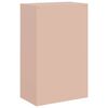 vidaXL Credenza Rosa 67x39x107 cm in Acciaio