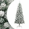 vidaXL Albero Natale Artificiale Incernierato con Neve Fioccata 240 cm