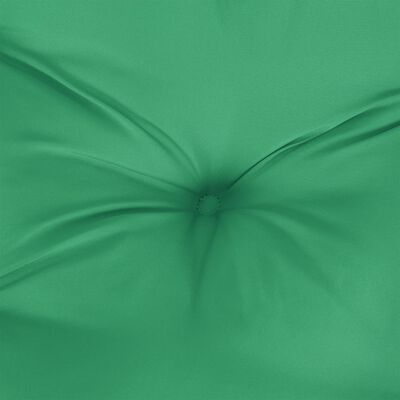 vidaXL Cuscino per Pallet Verde 60x60x12 cm in Tessuto