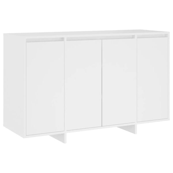 vidaXL Credenza Bianca 120x41x75 cm in Truciolato