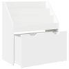 vidaXL Libreria per Bambini Bianco 60 x 29,5 x 69 cm Legno multistrato
