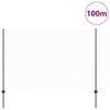 vidaXL Recinzione con Posto Grigio 1,6 x 100 m Acciaio