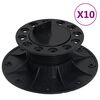 vidaXL Piedini Regolabili per Decking 10 pz 60-88 mm