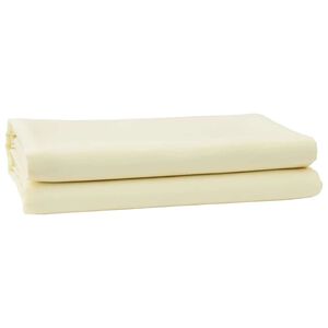 vidaXL Telo di ricambio per tenda da sole Crema 1000 x 160 cm