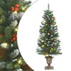 vidaXL Set Decorazioni di Natale per Porte 4 pz in PVC