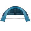 vidaXL Tenda a tunnel con tetto Blu e Grigio 700 x 590 x 215 cm