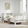 vidaXL Letto con Libreria senza Materasso 75x190 cm in Legno Pino